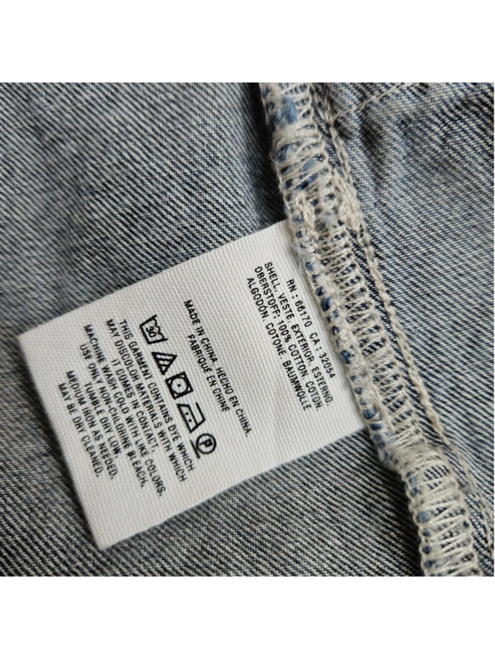 Pilcro Anthropologie Colorblock Denim Oversized Jacket Jadira Kimono Medium - Picture 5 of 5